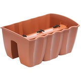 Prosperplast Blumenkasten Crown 39 x 27 x 20 cm terra