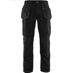 Handwerkerhose leicht "1525" - D25 - schwarz
