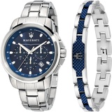 Maserati Uhren-Set Edelstahl, und Herrenarmband - R8851121016