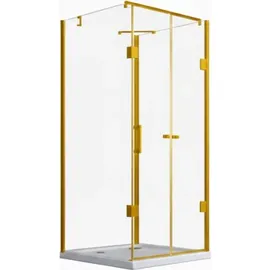 Buylando Glaswerk Westfalen- Emma 100x100x100cm U Duschkabine Gold