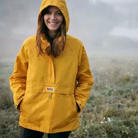 Fjällräven Damen Vardag Anorak, Mustard Yellow, XXS