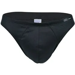 HOM Herren Comfort Micro Brief - Slip, Unterwäsche, Baumwolle, einfarbig Schwarz S