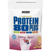 Weider Protein 80 Plus Waldfrucht-Joghurt Pulver 500 g