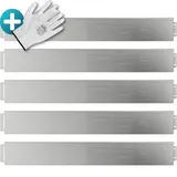 Gardebruk GARDEBRUK® Rasenkante verzinkt 25m x 14cm hoch Silber