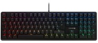 G80-3000N RGB, Tastatur - schwarz, DE-Layout, Cherry MX Silent Red