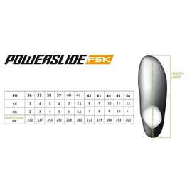Powerslide Imperial One black/yellow 45-46