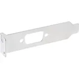 InLine Slotblech, mit 9-pol Sub D Aussparung, Low Profile