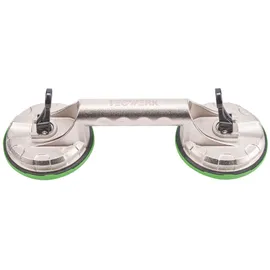 tecwerk Saugheber Aluminium 2 Köpfe 118 mm