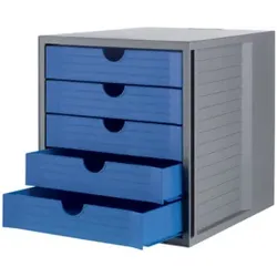 HAN Schubladenbox Karma grau/blau 14508-16 Karma