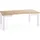 WFL GROUP Quadratischer Esstisch 100 x 76,5 x 100 cm braun
