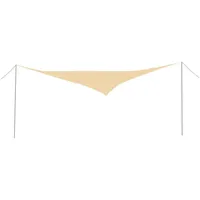 DEMA Sonnensegel 5x5x5 m cremeweiß dreieckig