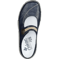 Rieker Sabot/Clog für Damen, blau, Größe 36 EU