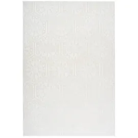 Arte Espina Monroe Webteppich 120 x 170 cm Weiß