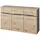Stella Trading Sideboard 135 x 38 x 82 cm Grau