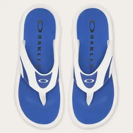 OAKLEY O Coil Flip-Flops Weiß/Blau 44
