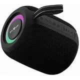 Gembird SPK-BT-LED-05-BK Bluetooth® Lautsprecher Schwarz