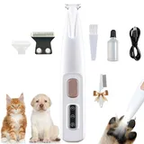 MylittlePaw Patounet - PräzisionsKatzenhaarschneidemaschine, Schermaschine Katze, Pfotentrimmer für Kleine Hunde mit LED-Beleuchtung, für Pfoten, Augen, Ohren, Gesicht und Gesäß (1 Stück)