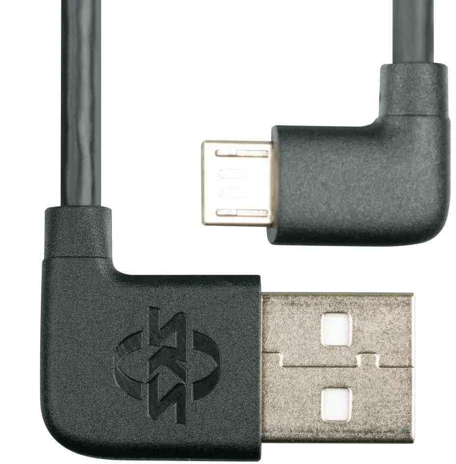 SKS COMPIT Micro-USB-Kabel für Android-Smartphones, 70 mm, abgewinkelte Stecker, ideal für COMPIT +COM/UNIT Powerbank, ermöglicht Laden während der Fahrt SKS COMPIT Micro-USB-Kabel für Android-Smartphones, 70 mm, abgewinkelte Stecker, ideal für COMPIT +COM/UNIT Powerbank, ermöglicht Laden während der Fahrt