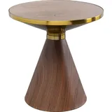 Kare DESIGN Beistelltisch Cono 87811 Holz Braun Walnuss 50 cm