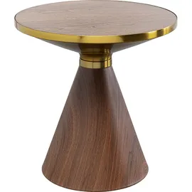 Kare DESIGN Beistelltisch Cono 87811 Holz Braun Walnuss 50 cm