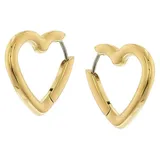 Boccia Titanium Boccia Damen-Ohrringe Titan Creolen Herz