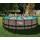 Summer Waves Elite Frame Pool 488 x 122 cm Teak-Optik braun