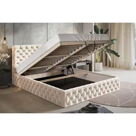 alpimeble Polsterbett 180 x 200 cm Beige