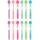 Munchkin Soft Tip Toddler & Baby Spoons| Baby Weaning Spoons Set with Ergonomic Handles| Dishwasher Safe Plastic Cutlery| BPA Free Baby Feeding Spoons & Dessert Spoons for Babies| 12 Pack