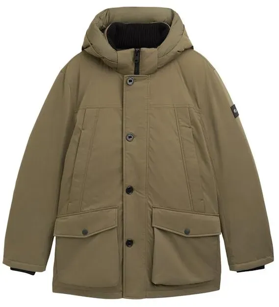 Tom Tailor Herren Arctic Parka mit abnehmbarer Kapuze