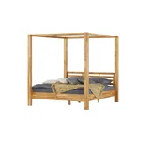 Woodford Himmelbett Bali ¦ holzfarben ¦ Maße (cm): B: 198 H: 210