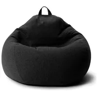Ad.con Sitzsack mit EPS-Perlen Füllung Puff Relax-Sessel Sitzkissen Bodenkissen