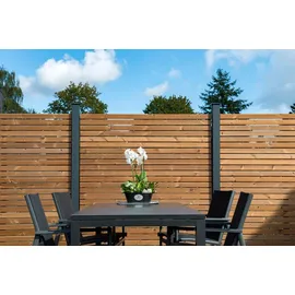 OSMO Sichtblende Rhombus 179 x 179 cm Lärche naturbelassen 20 St.