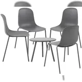 CLP 4er Sitzgruppe Berdin dunkelgrau