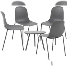 CLP 4er Sitzgruppe Berdin dunkelgrau