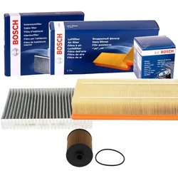 Bosch Pollen- Luft- Öl-filter Paket Passend Für Vw Touareg: Filter, Innenraumluft 1a First Automotive: K30465 Amc Filter: Fca10253c Amc Filter: Fca102