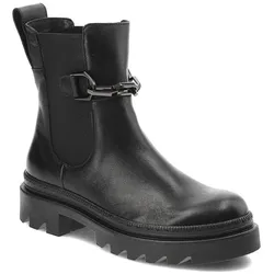 Schwarze Stiefeletten Nessi Modische Damenschuhe Für Herbst, 41
