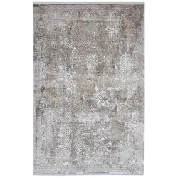 Vintage Teppich Kennedy 300 x 400 cm Mischgewebe Grün