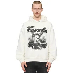 Favela Piano Hoodies Vanille - 