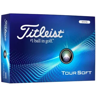 Titleist Tour Soft Golfbälle white