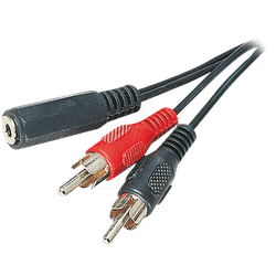 3,5 mm - cinch kabel