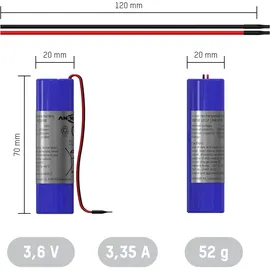 Ansmann 18650 3350 mAh 1 St.