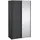 Tvilum Schiebetürenschrank Como 120 x 220 x 55 cm Grau
