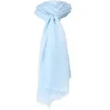 Faliero Sarti Tücher & Schals - Tuch Tobia mit Seide - Gr. unisize - in Blau - für Damen