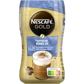 Nescafé Gold Cappuccino weniger süß 250 g