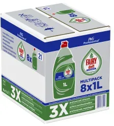 Fairy Professional Original Konzentrat Handspülmittel 8006540785522 , 1 Karton = 8 Flaschen à 1 Liter