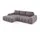 OTTO home Eckcouch Polyester 2-Sitzer Dunkelgrau
