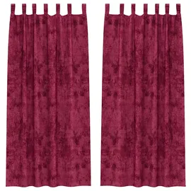 vidaXL Vorhang, Samtvorhänge 140 cm Samt