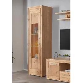 vogl möbelfabrik Vitrine Höhe 202 cm braun