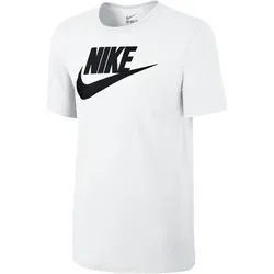 NIKE Lifestyle - Textilien - T-Shirts Tee-Futura, Weiß/Schwarz, L