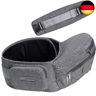 Bebamour Hipseat Babytrage 0-36 Monate, Leichter, verstellbarer,